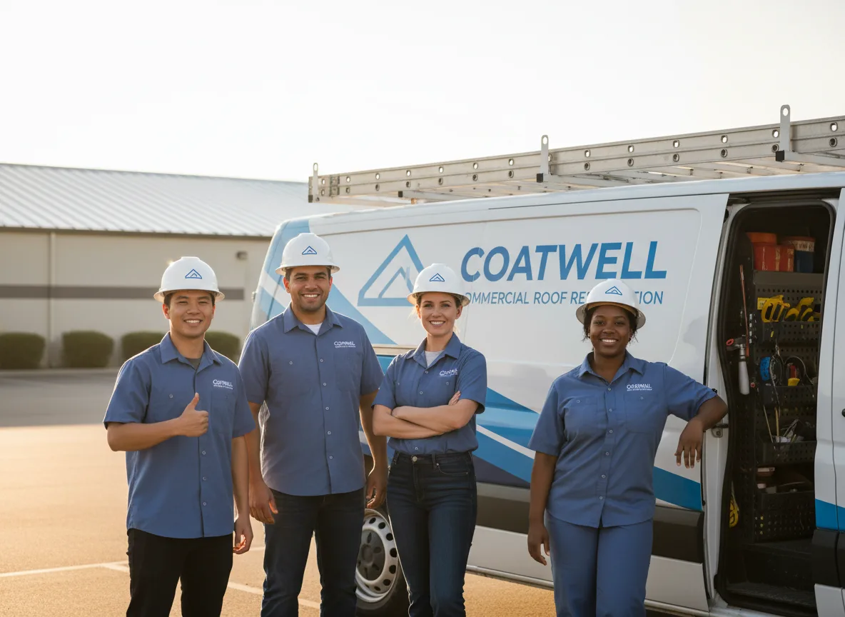 Commercial roof coating company in Jefferson, OH